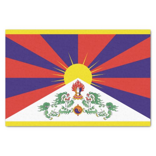 Free Tibet flag Postcard Tissue Paper