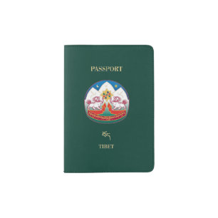 Free Tibet Flag - Tibetan Buddhism Buddhist   Passport Holder