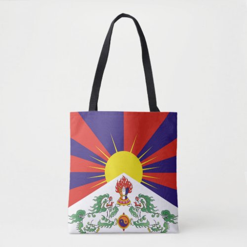 Free Tibet flag Tote Bag