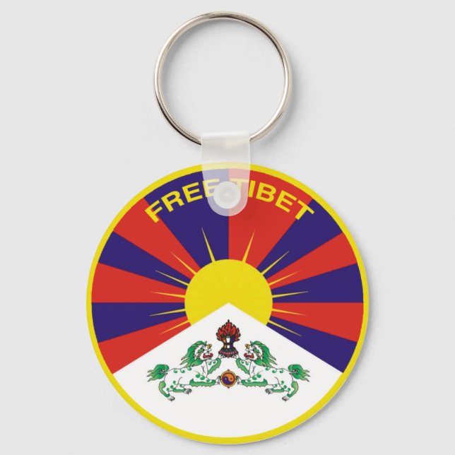 Free Tibet Keychain (Front)