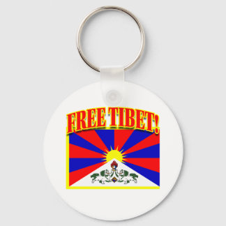 FREE TIBET KEYCHAIN