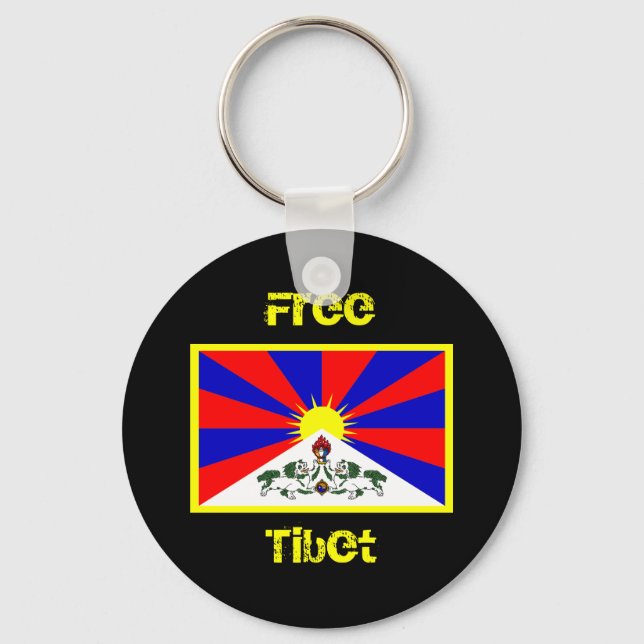 Free Tibet Keychain (Front)