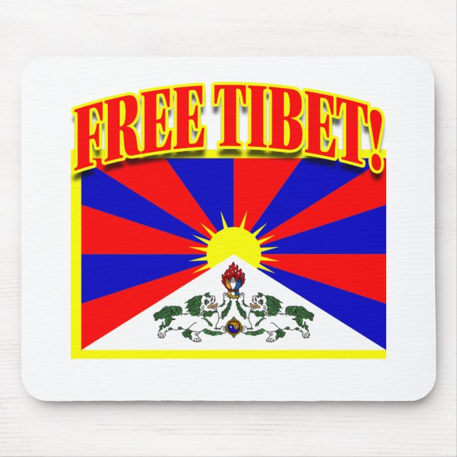 FREE TIBET MOUSE PAD (Front)