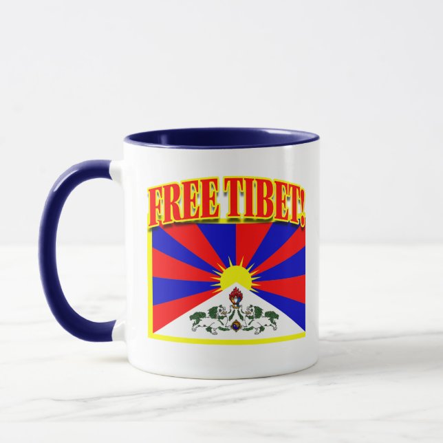 FREE TIBET MUG (Left)