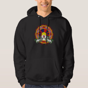 Free Tibet Round Logo Hoodie