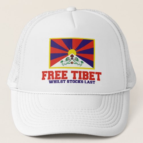 Free Tibet spoof Trucker Hat