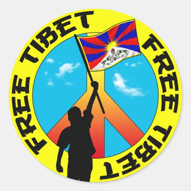 Tibet-Flagge ‚Free Tibet‘ – 60 X 90 Cm, 100% Polyester, Mit Ösen, Lichtecht & Waschbar