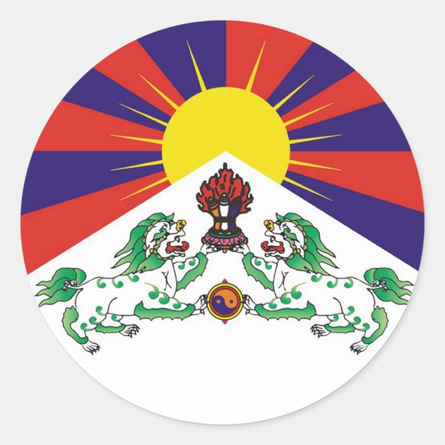 Free Tibet Stickers (Front)