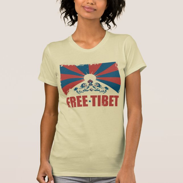 Free Tibet T Shirt (Front)