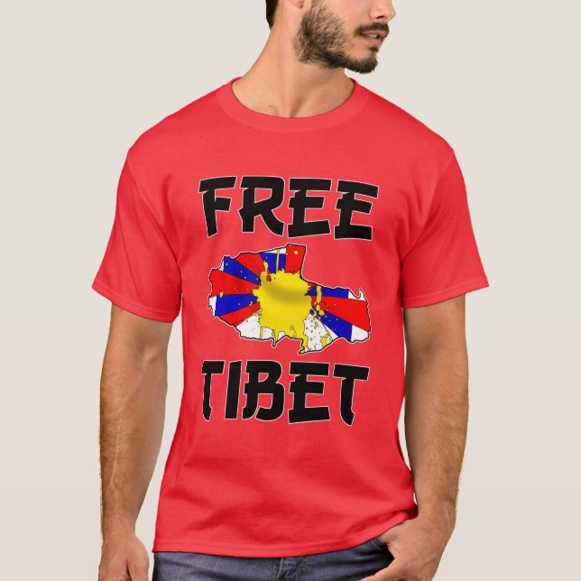 free tibet T-Shirt (Front)