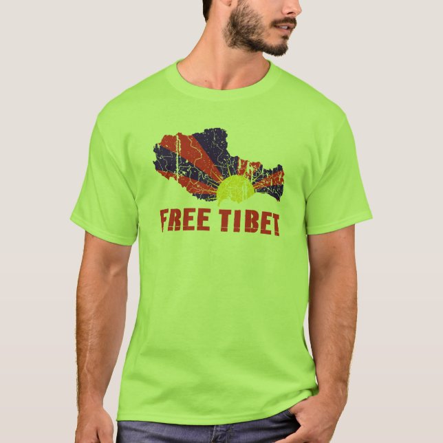 FREE TIBET T-SHIRTS & GEAR (Front)
