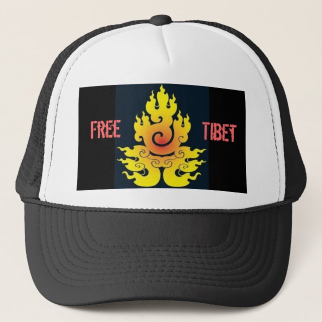Free Tibet Trucker Hat (Front)