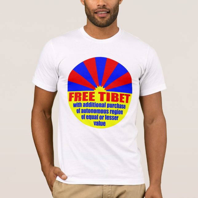 Free Tibet With Additional Purchase Shirt (Front)