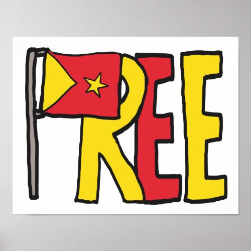 Free Tigray Independence Poster