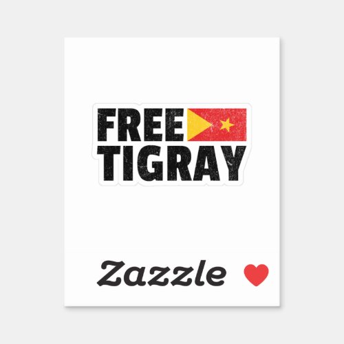 Free Tigray Sticker