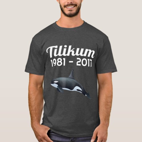 Free Tilikum Save the Orca Killer Whale T_Shirt