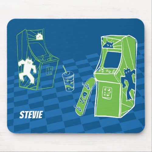 Free TIme Arcade Lunchbox Mouse Pad