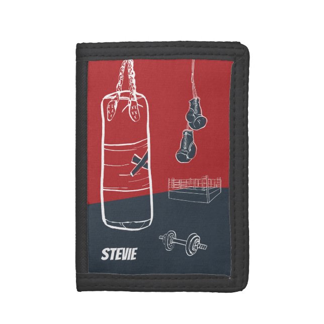 Free TIme Boxing Wallet (Front Vertical)