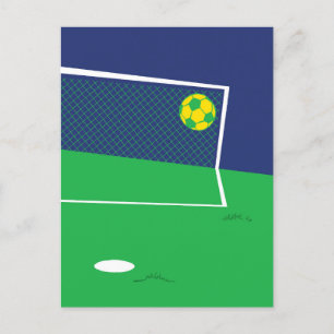 Free Time Football Postcard