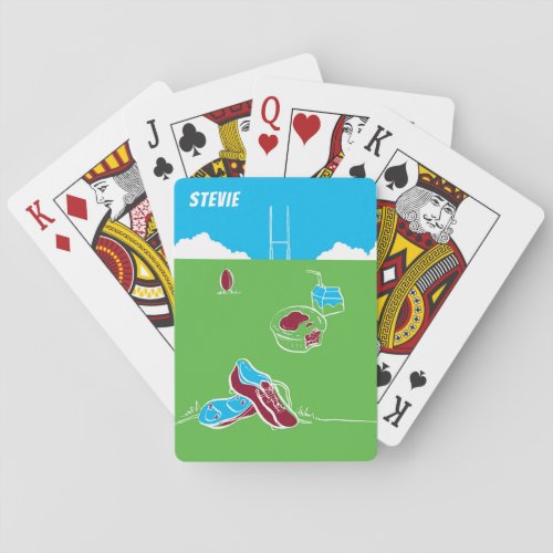 Free Time Footy Playing Cards