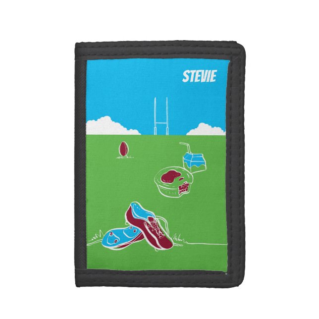 Free TIme Footy Wallet (Front Vertical)