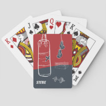 Free Time Gym Playing Cards
