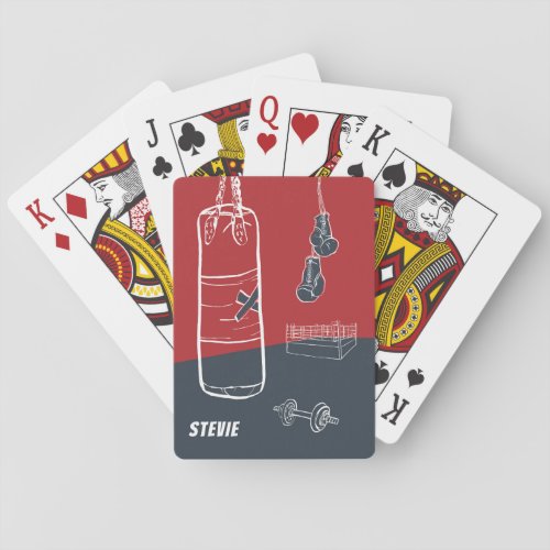 Free Time Gym Playing Cards