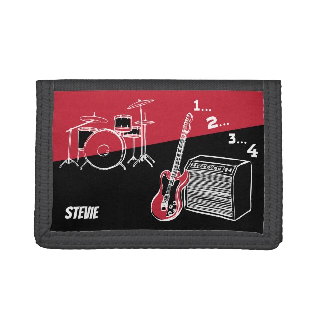 Free TIme Rock Wallet (Front)