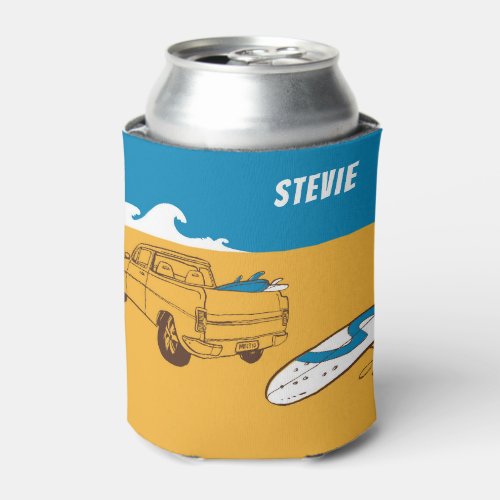 Free Time Surf Can Cooler