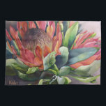 Free to be. kitchen towel<br><div class="desc">Bring some colour to your kitchen with this colourful protea tea towel.</div>
