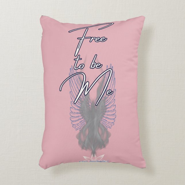 Free to be Me Accent Pillow (Front(Vertical))