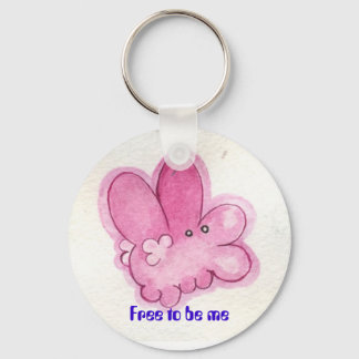 Free to be me keychain