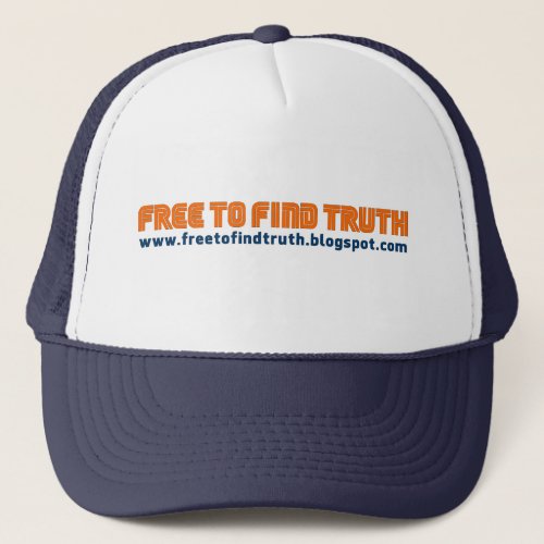 Free To Find Truth Basebal Cap