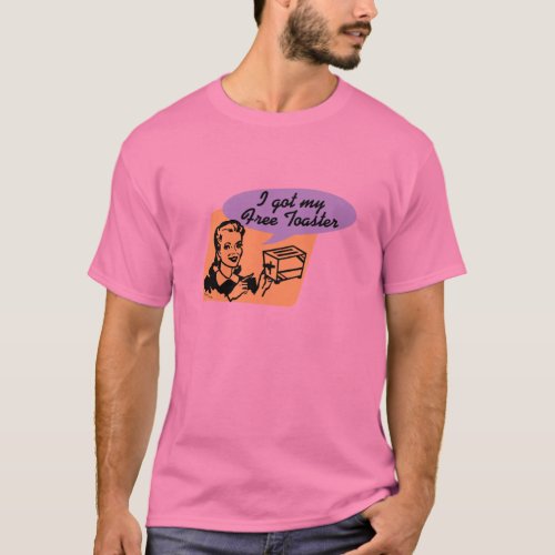 Free Toaster T_Shirt