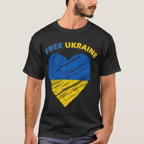 Free Ukraine _ All Proceeds Go to Help Ukraine   T_Shirt