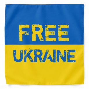 Free Ukraine Bandana