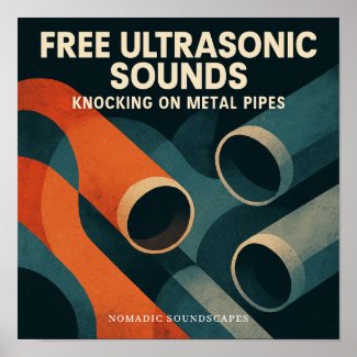 Free Ultrasonic Sounds Album Cover Poster