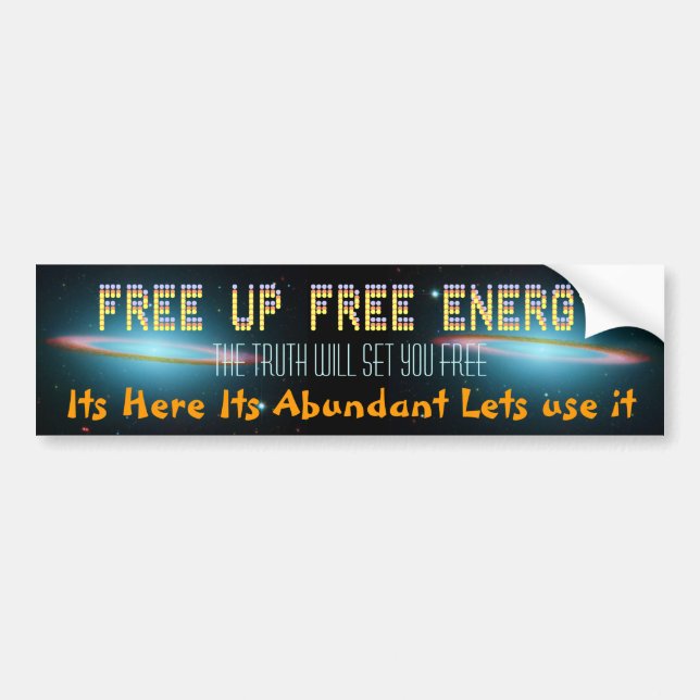 FREE UP bumper sticker (Front)