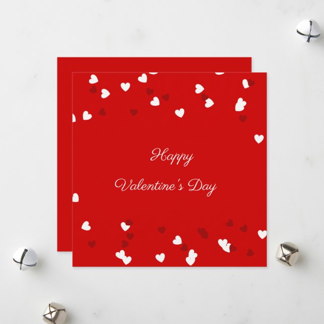 Free Valentine’s Day Prints for Everyone Holiday Card (Front/Back In Situ)