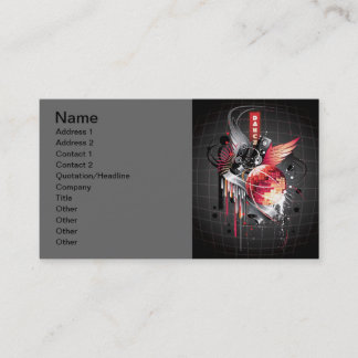 Free Vector Musical Theme Trend Business Card