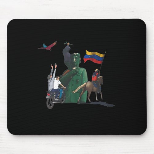 Free Venezuela _ Hasta El Final _ Abajo Cadenas  Mouse Pad