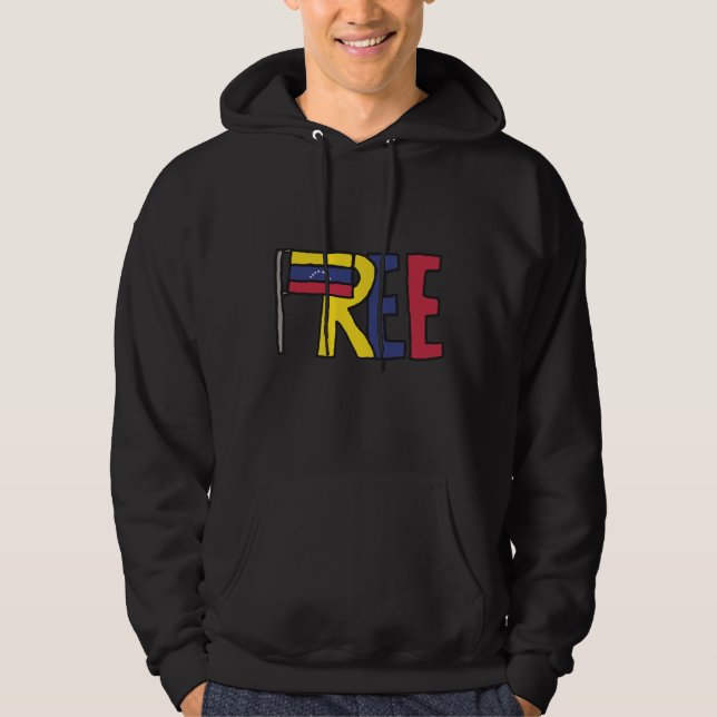 Free Venezuela Hoodie (Front)