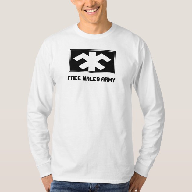 Free Wales Army T-Shirt | Zazzle.com