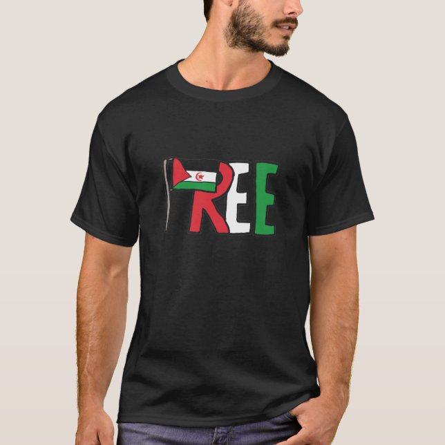 Free Western Sahara T-Shirt (Front)