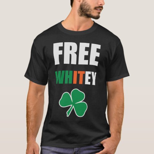 Free Whitey Bulger Shamrock T_Shirt