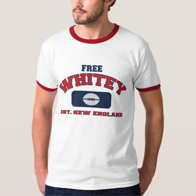 Free Whitey Gridiron Classic T-Shirt (Front)