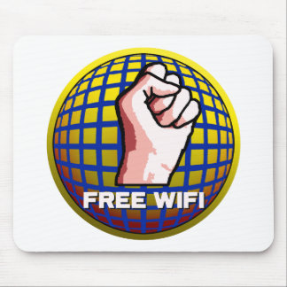 Free WiFi Mouse Pad