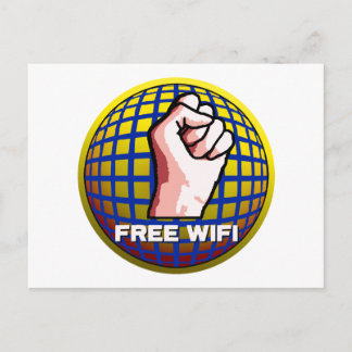 Free WiFi Postcard