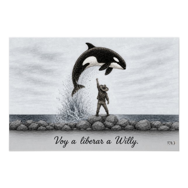 Free Willy Poster (Front)