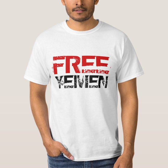 FREE YEMEN T-Shirt (Front)